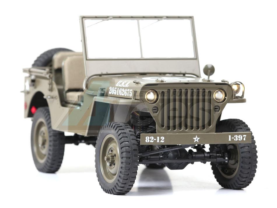 ROC Hobby 1/6 1941 MB SCALER 4x4 US Army Truck RTR Crawler for SCALER