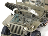 ROC Hobby 1/6 1941 MB SCALER 4x4 US Army Truck RTR Crawler for SCALER