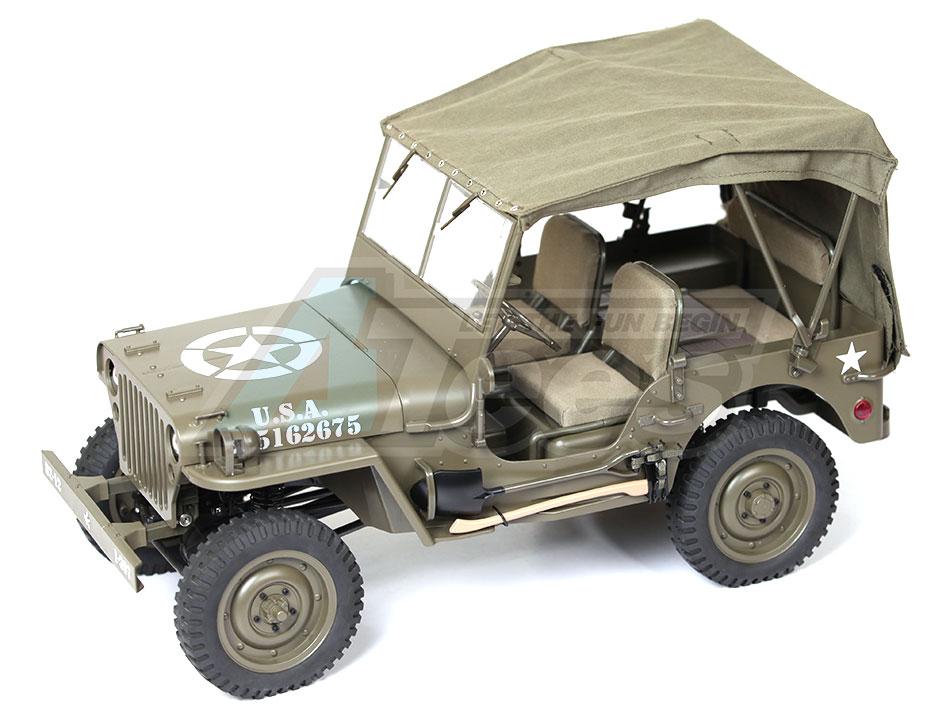 ROC Hobby 1/6 1941 MB SCALER 4x4 US Army Truck RTR Crawler for SCALER