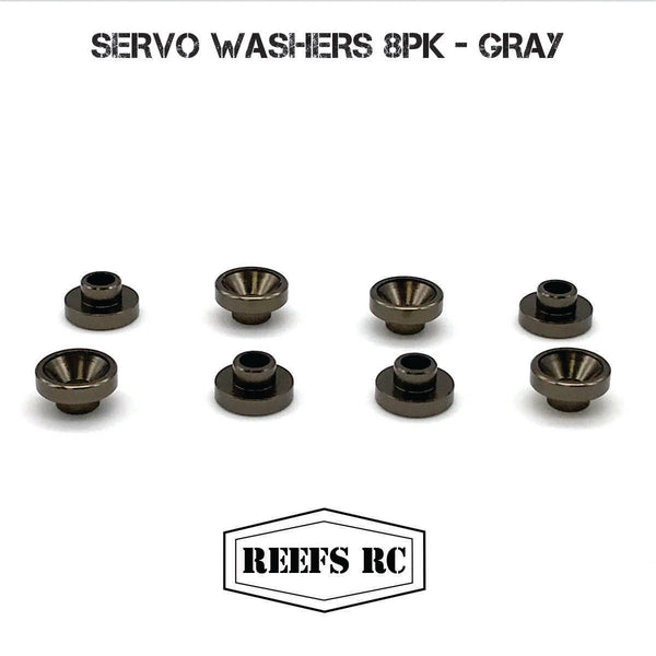 Reefs  Servo Washers 8pk- Grey