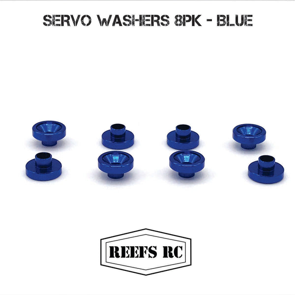 Reefs  Servo Washers 8pk- Blue