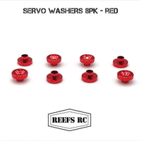 Reefs  Servo Washers 8pk- Red