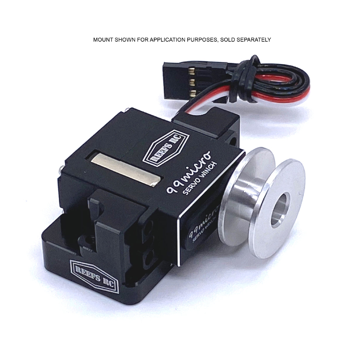 99Micro High Torque Digital Coreless Servo Winch, Includes Micro Spool w/ Synthetic Line