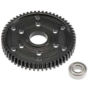 Black Steel, 56T Stock Replacement 32P Gear, for Axial SCX10, and SMT10