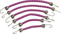 1/10 Scale Bungee Cord Set, Purple and Blue (6pcs)