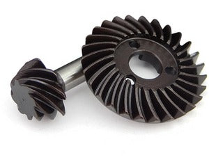 SCXT9278 HD Steel Bevel Gear Set - 27t/8t 0.9 Over Drive Module