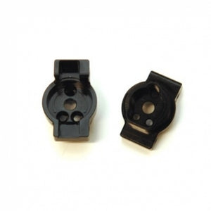 Brass Rear Axle Portal Mounts, Black, CNC Machined, for Traxxas TRX-4, (1 pair)