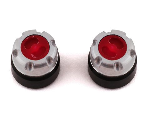 SSD RC 1/24 Scale Locking Hubs (Red) (2)