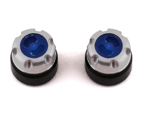 SSD RC 1/24 Scale Locking Hubs (Blue) (2)