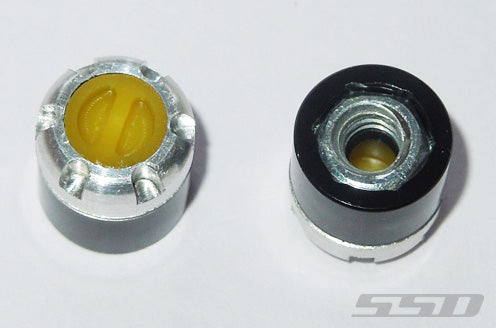 Scale Locking Hubs (Yellow)